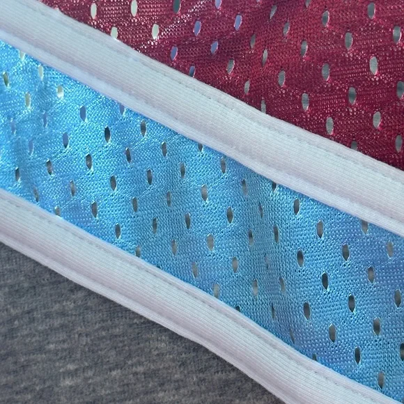 Andrew Christian Men’s Gray Stripe Tank Top Large Athletic Sleeveless Shirt - Picture 8 of 10